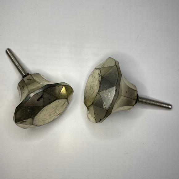 Zara Home - Faceted Mercurised Knobes Set of 8 - Picture 2 of 4